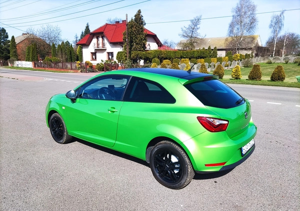 Seat Ibiza cena 23900 przebieg: 128000, rok produkcji 2013 z Tolkmicko małe 232